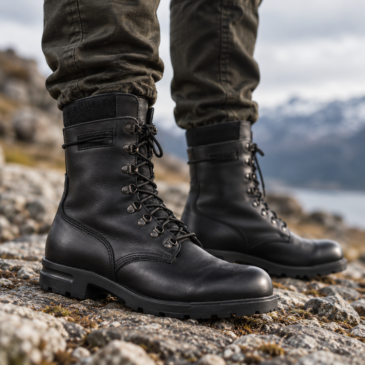 Pilot Hawk Boots without zipper
