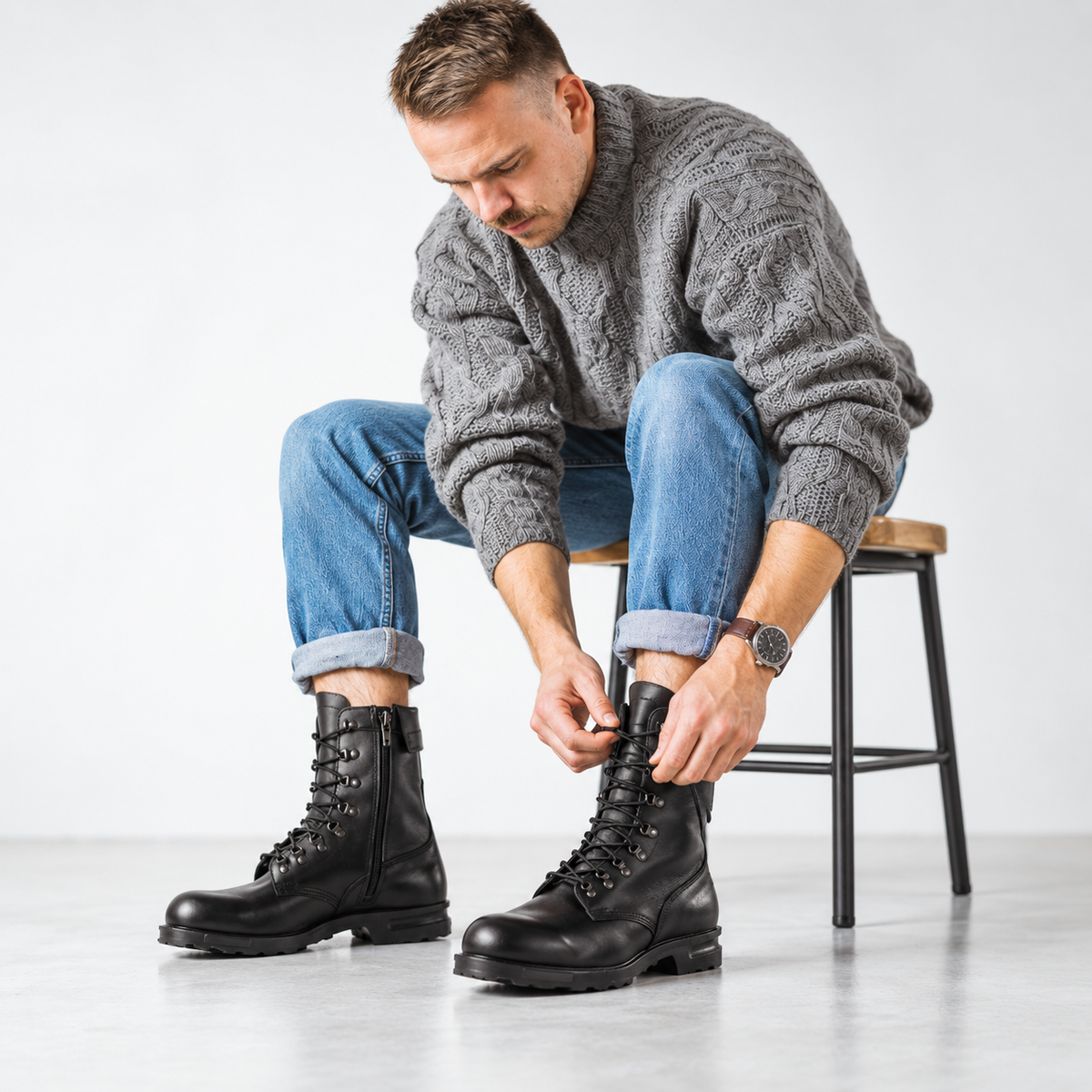Hawk Pilot Boots