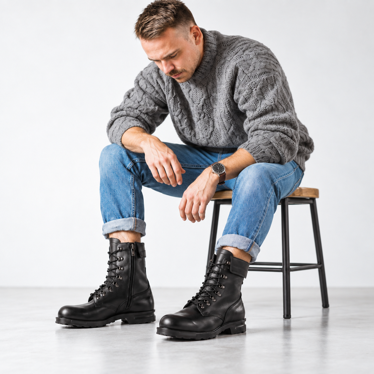 Hawk Pilot Boots