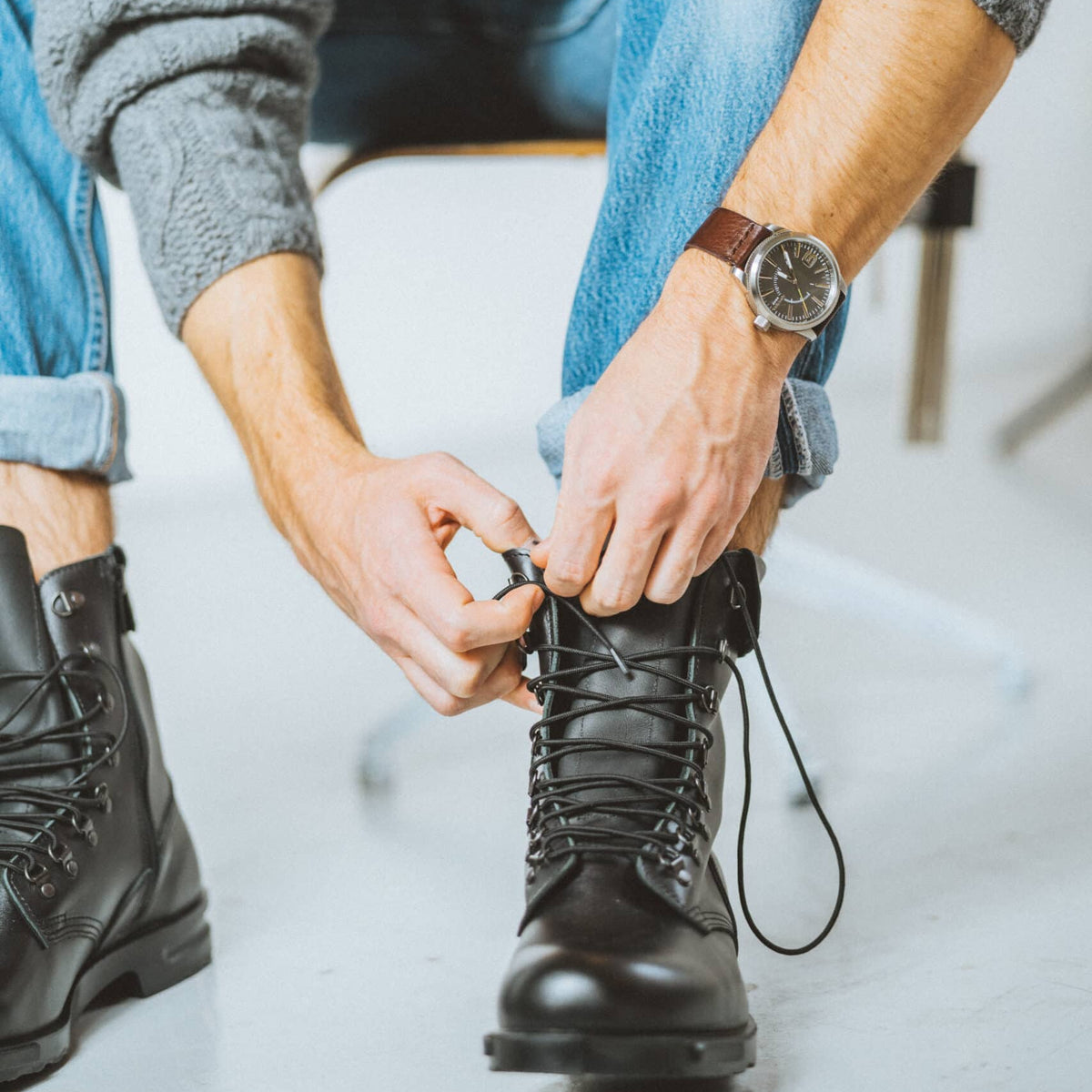 Pilots aka Hawk Pilot Boots without zipper