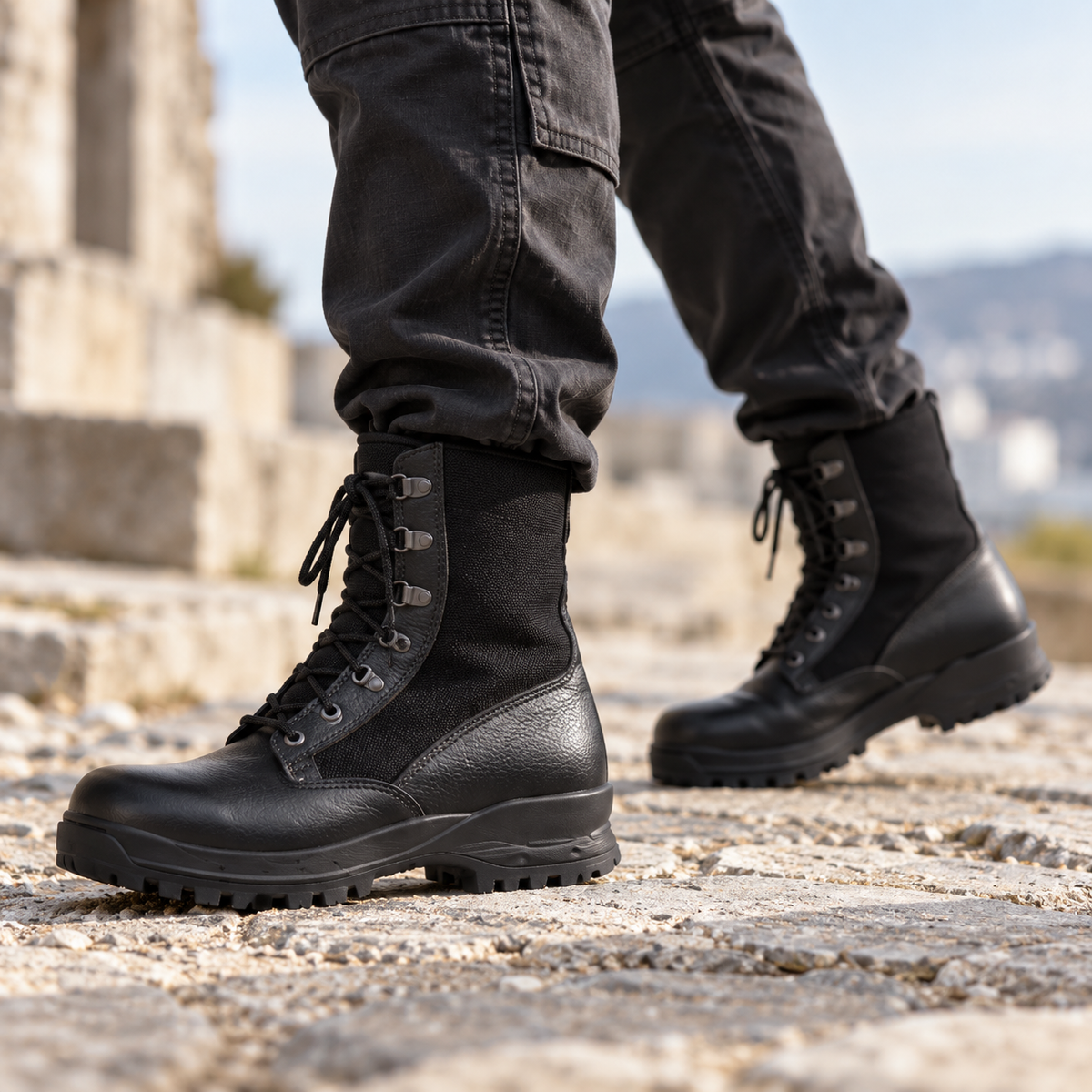 598 Desert Boots Vibram - Black